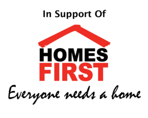 In Support of Homes First logo